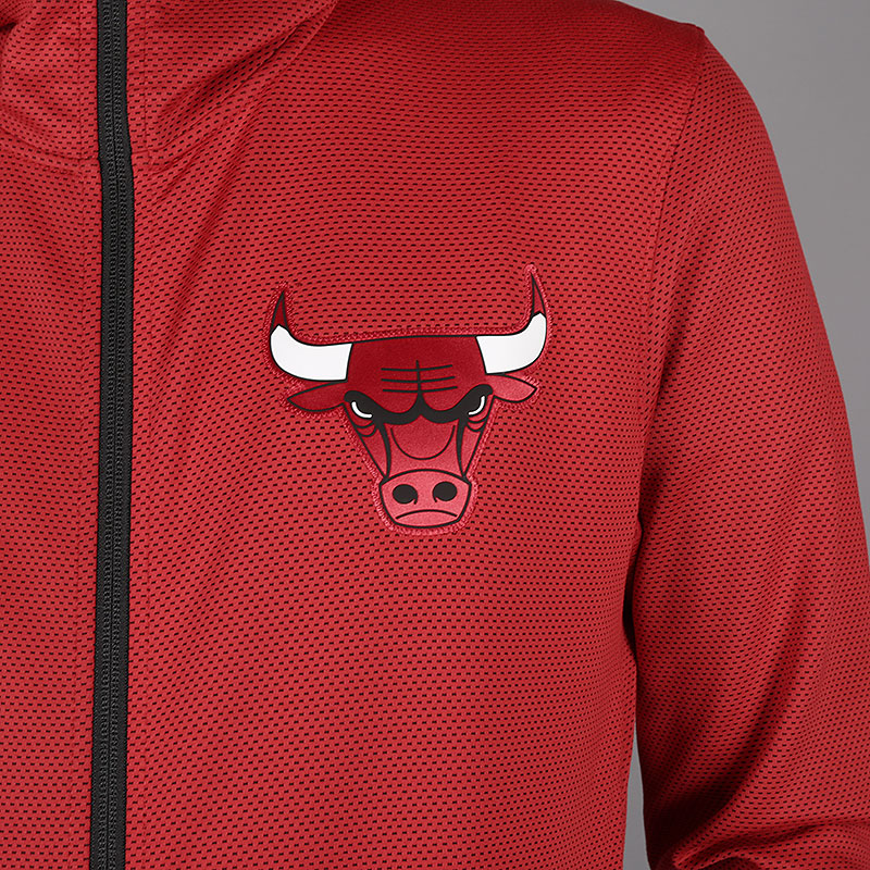 мужская красная толстовка Nike Chicago Bulls Therma Flex Showtime NBA Hoodie 940118-657 - цена, описание, фото 3